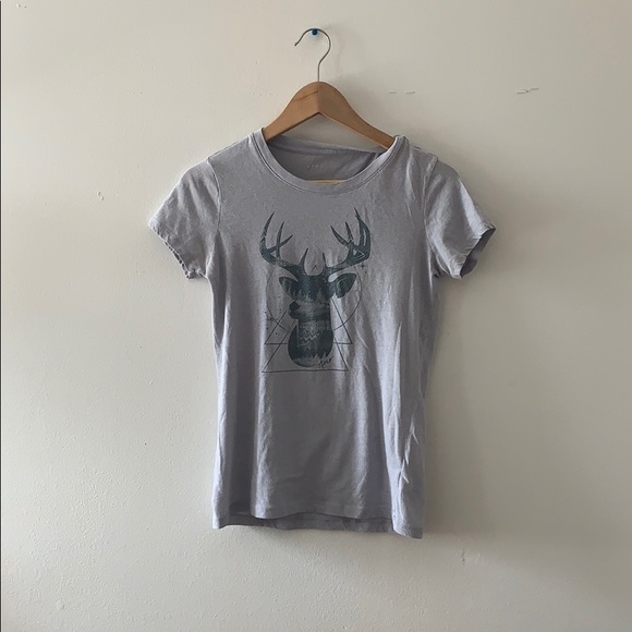 Aeropostale Deer Printed Graphic Tee - Picture 3 of 5